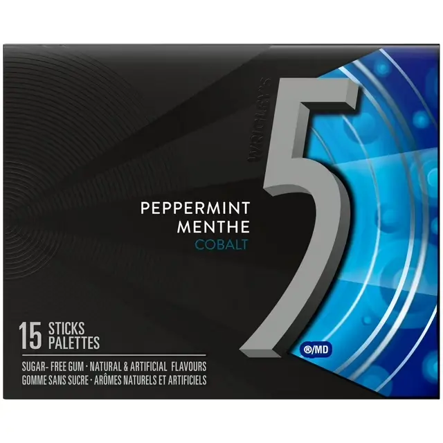 5 Sugar-free Gum Peppermint 