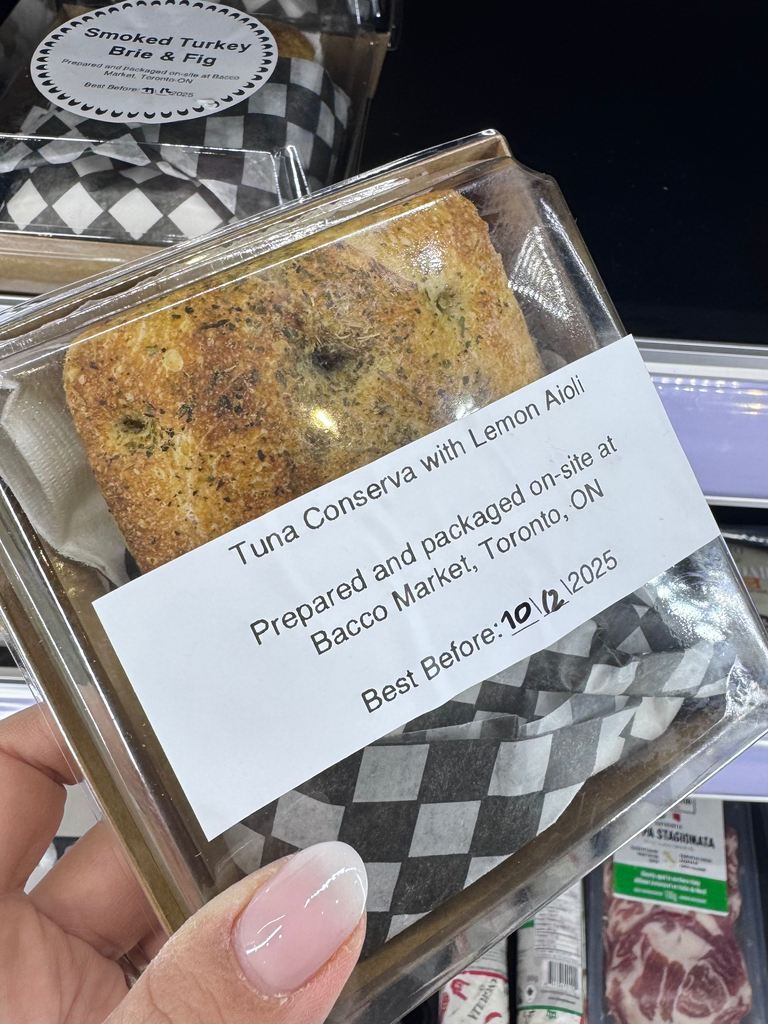 Sandwich â€“ Tuna Conserva with Lemon Aioli