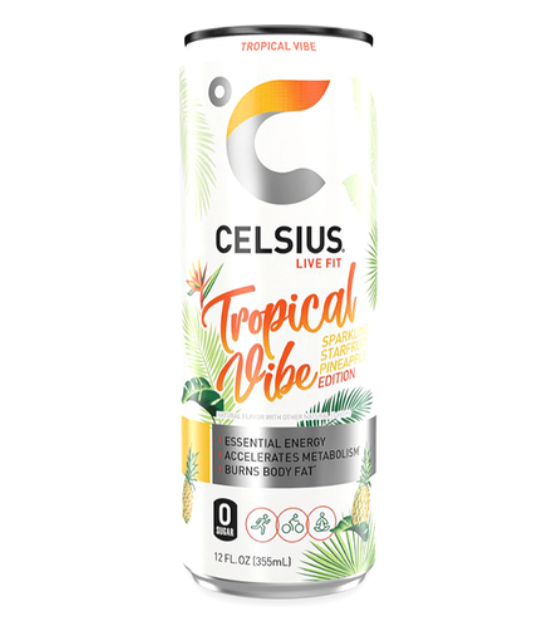 Celsius â€“ Sunset/Tropical Vibe-355 ml