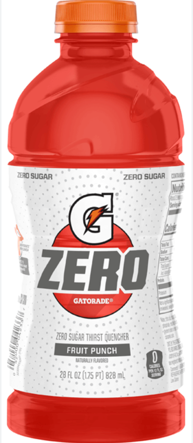 Gatorade G Zero â€“ Fruit Punch