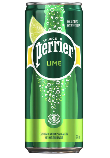 Perrier Sparkling Water â€“ Slim Cans-330 ml