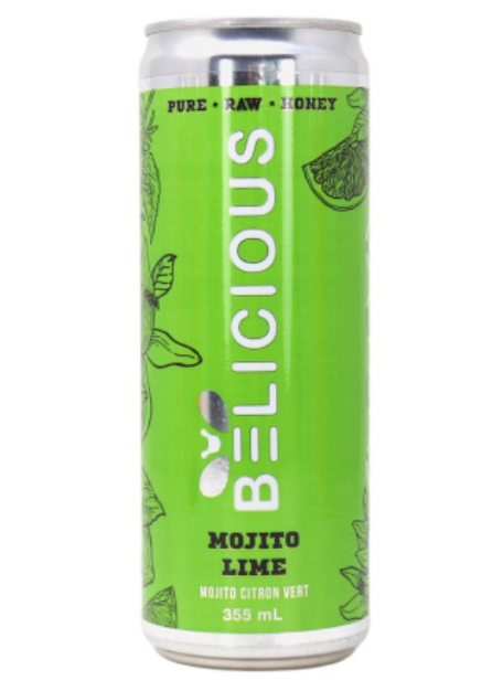 Belicious Sparkling Water –Mojito-355ml