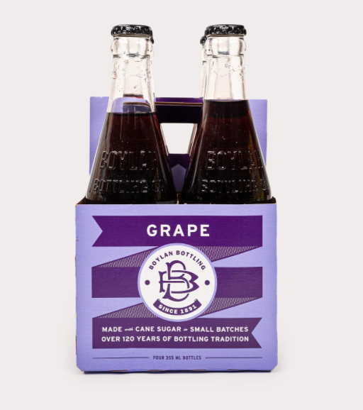 Boylan 1891 Cane Sugar Soda Raisin, 355mL