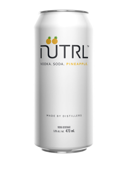 Nutrl Soda Pineapple, 473 mL