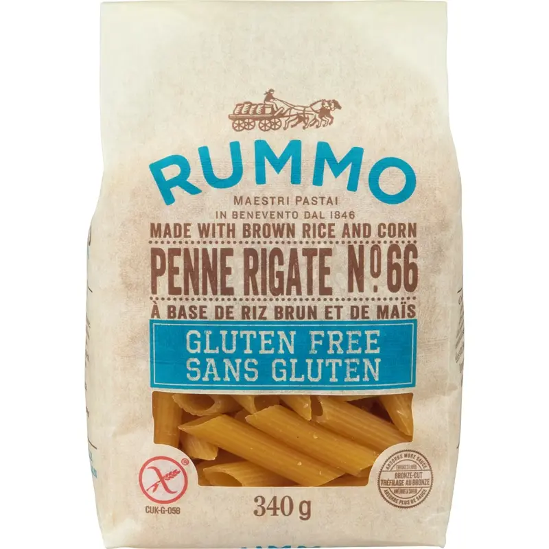Rummo (66) Gluten Free Penne Rigate, 340g