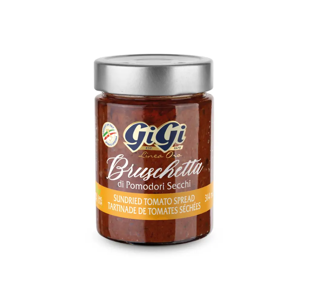 GiGi Linea Oro Bruschetta Sundried Tomato, 314 g
