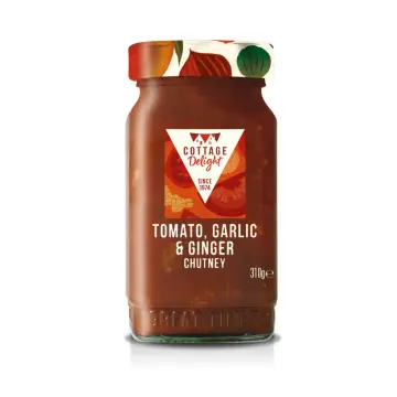 Cottage Delight Tomato, Garlic & Ginger Chutney, 310g