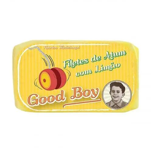 Good Boy Mackerel Fillets with Lemon and Thyme in Olive Oil, 120g