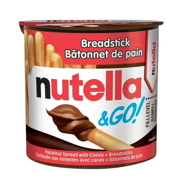 Nutella & Go - Hazelnut Spread Breadsticks, 52 g