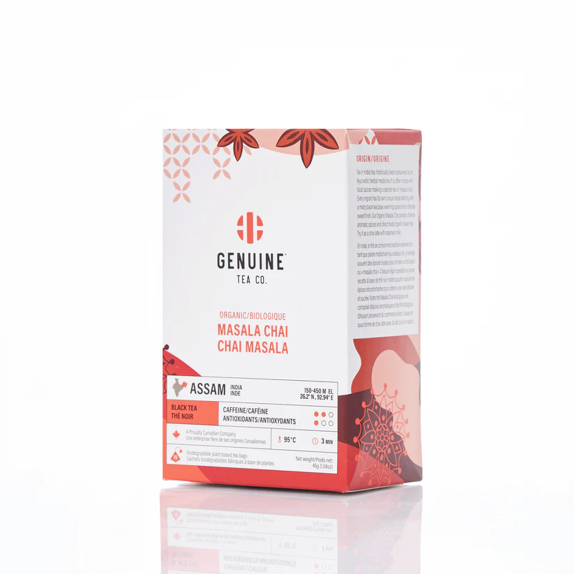 Genuine Tea - Masala Chai, 15 bags