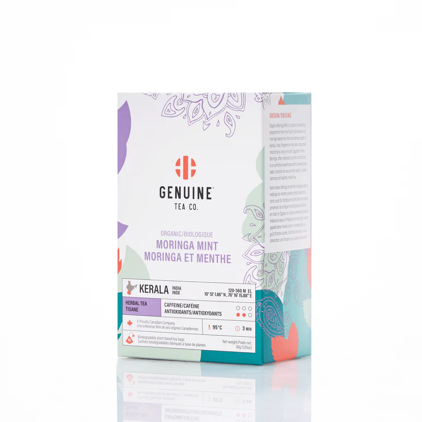 Genuine Tea - Moringa Mint, 15 bags
