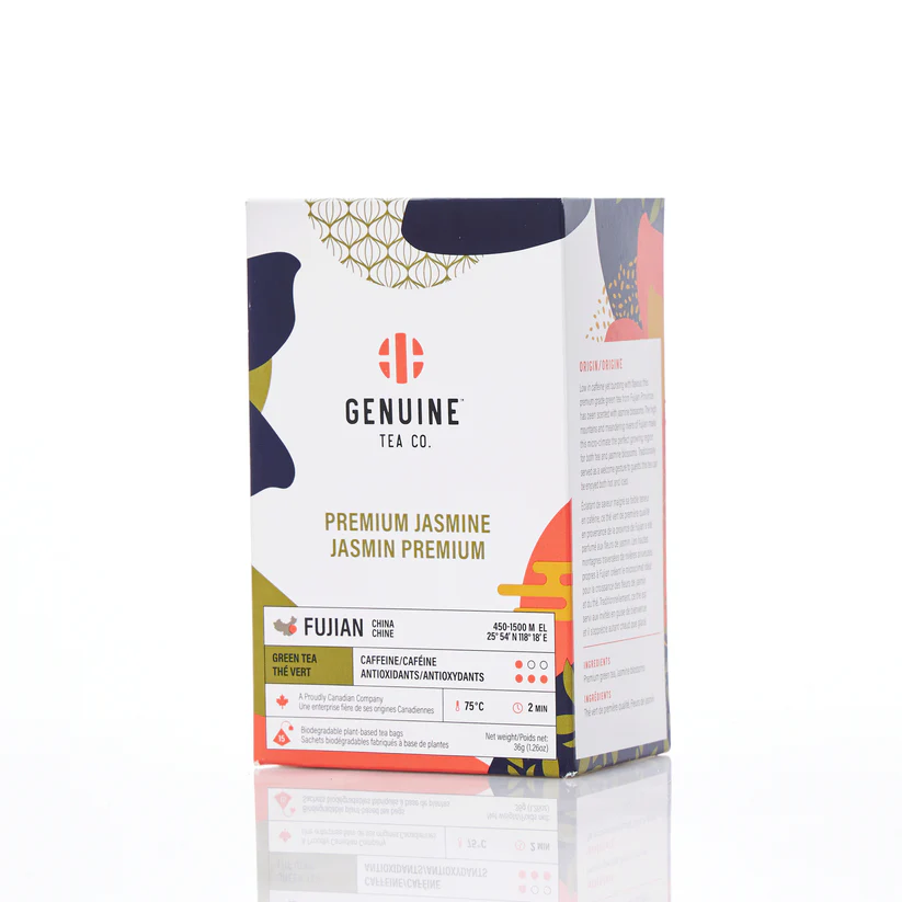 Genuine Tea - Premium Jasmine, 15 bags