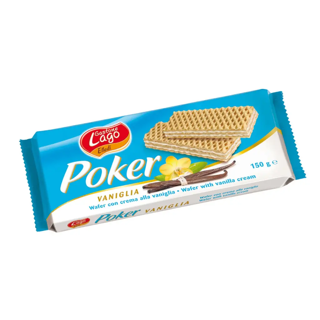 Lago Poker Wafer Vanilla