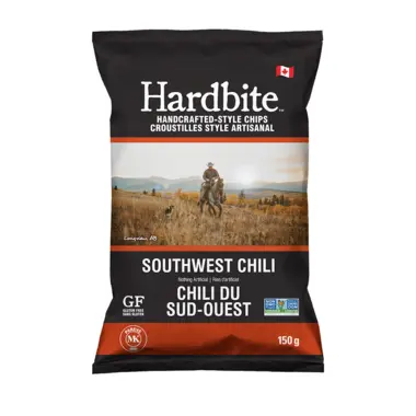 Hardbite Potato Chips Southwest Chili