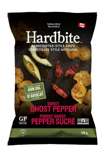 Hardbite Potato Chips Sweet Ghost Pepper