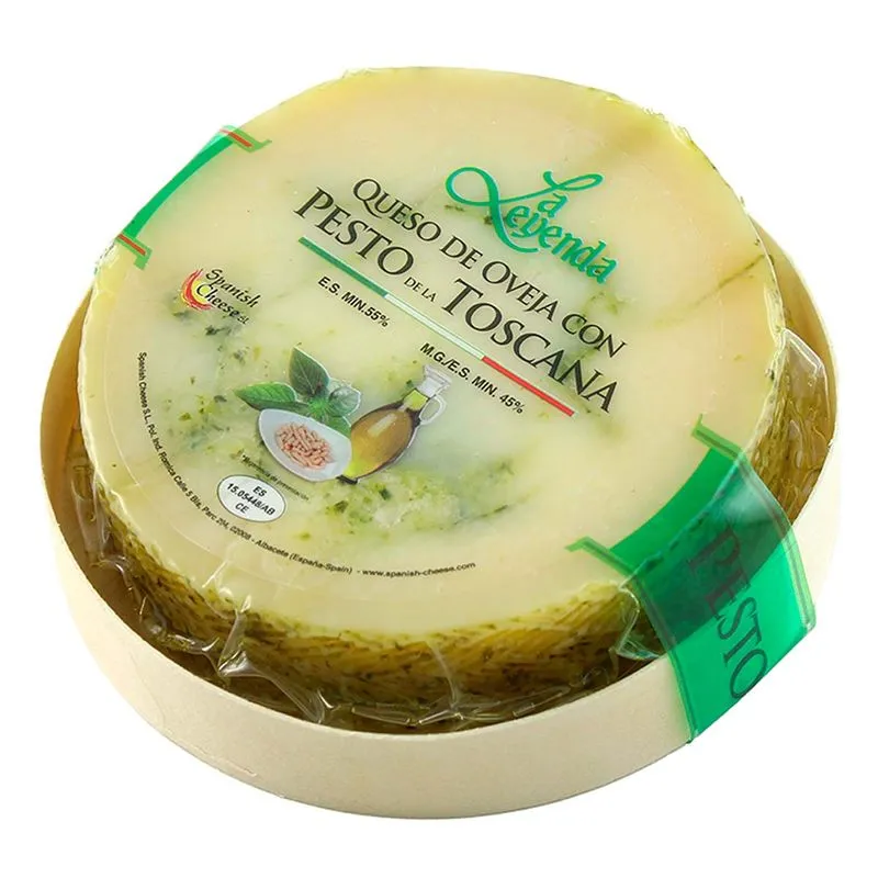 La Leyenda Baby Sheep Cheese with Pesto, 190g