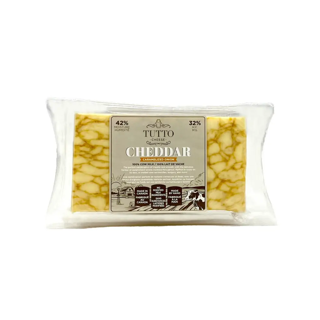 Tutto Cheese Caramelized Onion Cheddar, 290g