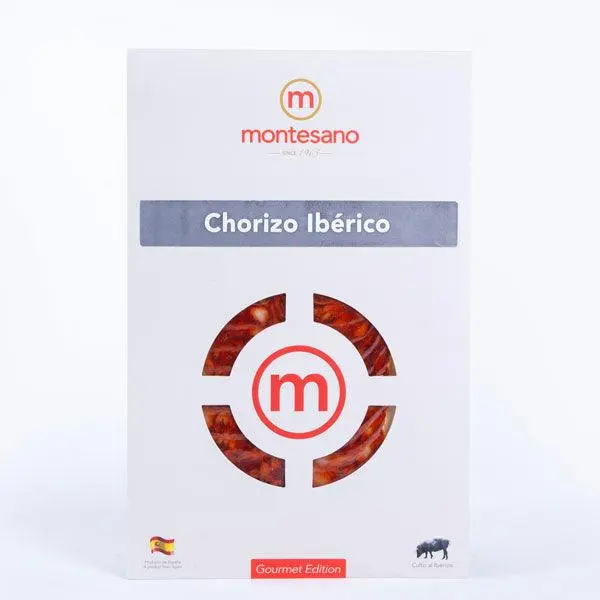 Montesano Sliced Iberico Chorizo, 100g