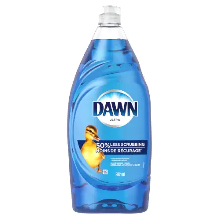 DAWN ULTRA - PLATINUM RAIN SCENT DISHWASHING LIQUID 10x635 ML
