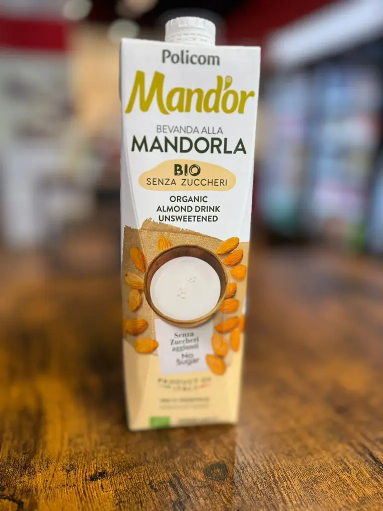Biorga Mandor Almond No sugar Milk 1l  