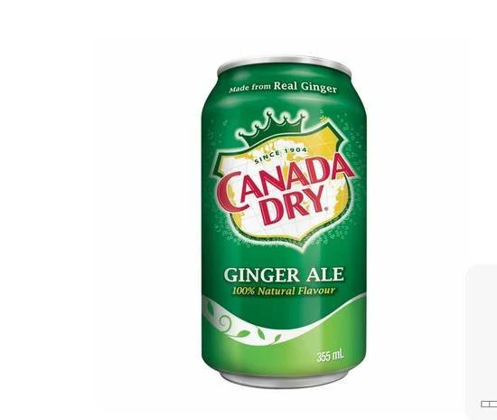 Canada Dry ginger ale-355ml 