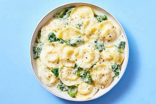Cheese & Spinach Ravioli Alfredo - Frozen