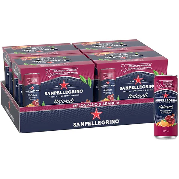 San Pellegrino Pomegranate Orange