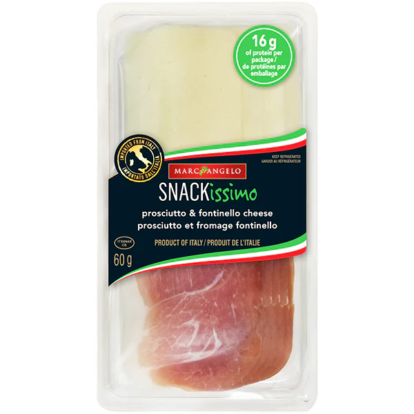 Marc Angelo - Snackissimo Proscuitto & Fontinello 60 g