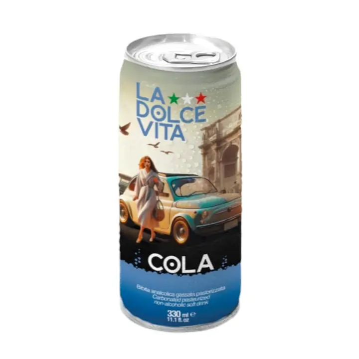 La Dolce Vita Italian Cola Soft Drink 33cl