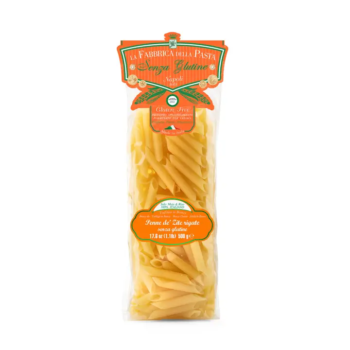 Gluten Free Penne Rigate By La Fabbrica Della Pasta