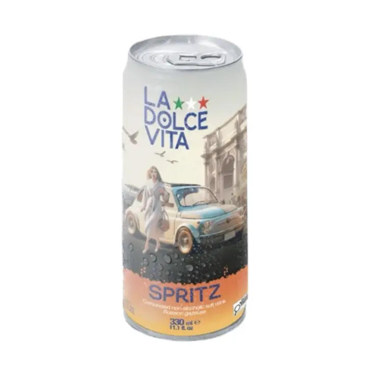 La Dolce Vita Spritz Soda (No Alcohol) 330ml-11.1oz