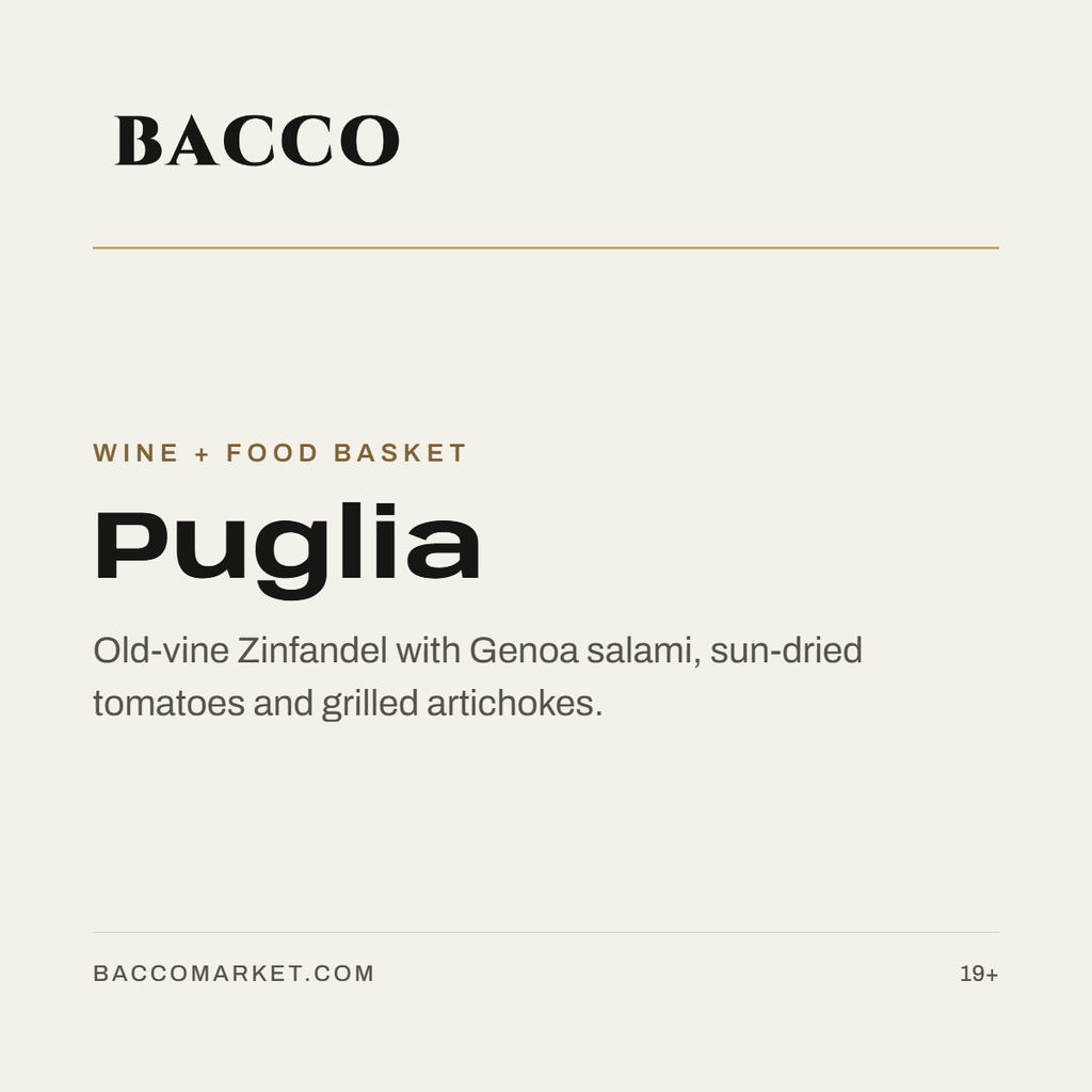[BAC-BUNDLE-PUGLIA] Puglia — Wine + Food Bundle