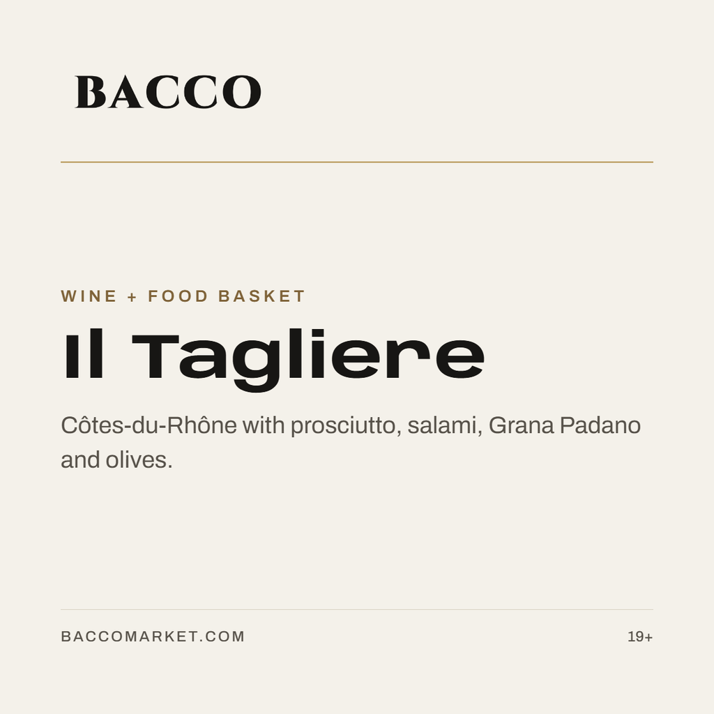 [BAC-BUNDLE-TAGLIERE] Il Tagliere — Wine + Food Bundle