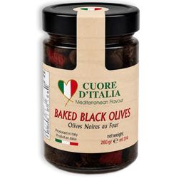 [CDI-A09] Baked Black Olives 300g
