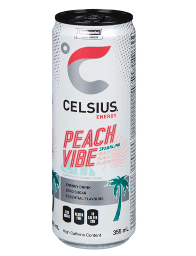 Celsius – Peach Vibe-355 ml