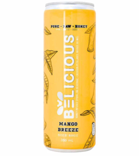 Belicious Sparkling Water – Mango