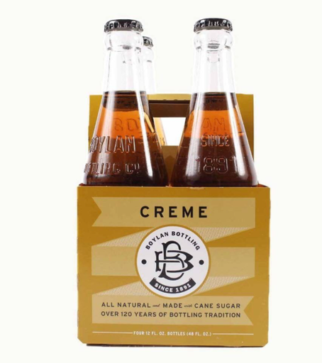 Boylan 1891 Cane Sugar Soda Creme, 355mL