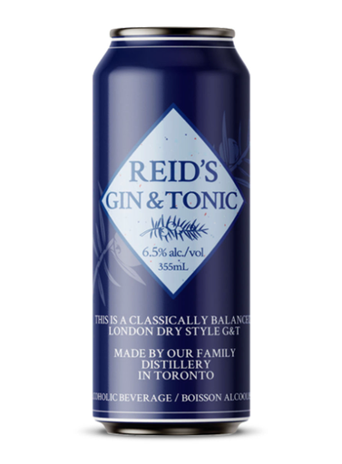Reid's Gin & Tonic-355mL