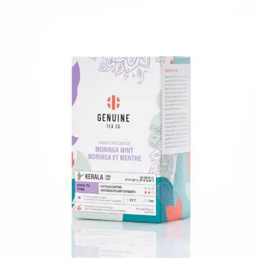 Genuine Tea - Moringa Mint, 15 bags