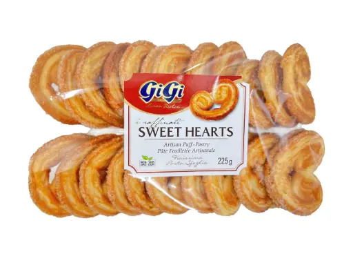 Gigi Sweet Hearts, Artisan Pastry 225g