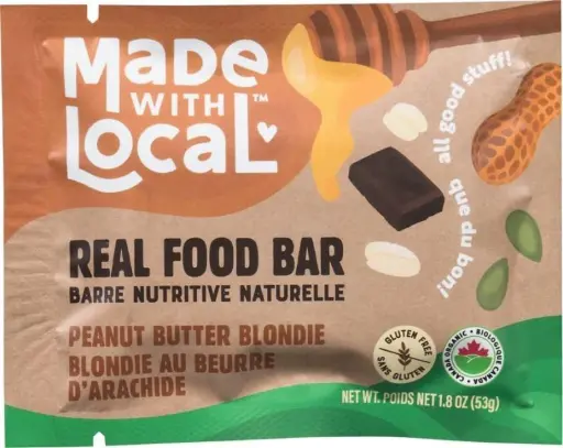 Made With Local Real Food Bars - Peanut Butter Blondie, 53g