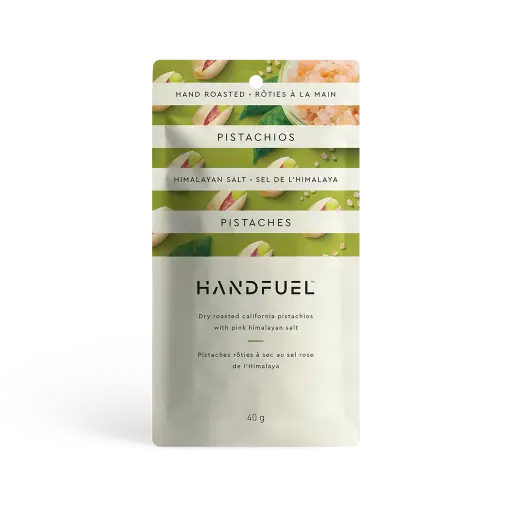 Handfuel Dry Roasted Himalayan Salt Pistachios, 40g