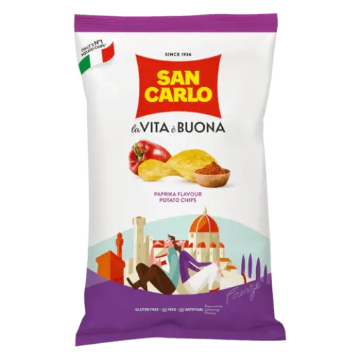 San Carlo Chips Paprika, 150g