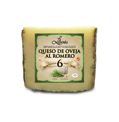 La Leyenda Sheep Cheese w/ Rosemary, 150g